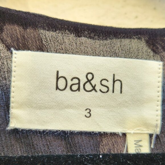 ba&sh Memory Noir Lady Dress - Picture 8 of 10